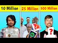 0 to 1 billion  youtube  play button   most amazing facts in tamil