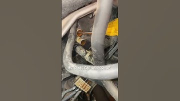 Cabin heater coil cleaning 🙄😲 #shorts