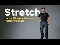 Snickers Workwear - AllroundWork, Stretch Loose fit Work Trousers Holster Pockets (6251)