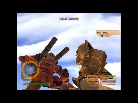 PS2ガンダム戦記】ガンキャノン MISSION12 - YouTube