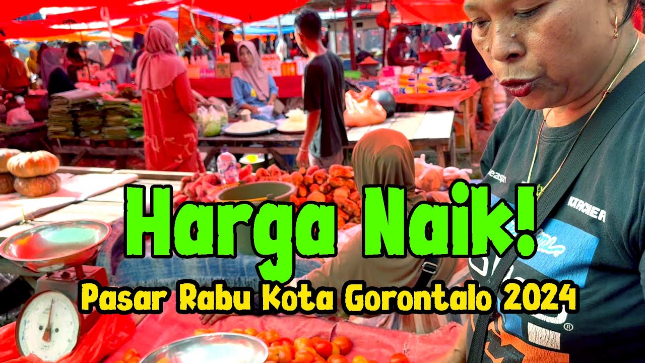 Papa Iyas Sidak Harga di Pasar Rabu Kota Gorontalo