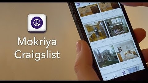 Mokriya Craigslist for iPhone and Android