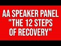 Aa speakers  aa speaker panel workshop  the 12 steps of recovery