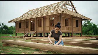 135 Days of Sawing, Planing, and Chiseling - Building a Log Home in the Wild, Life Off the Grid