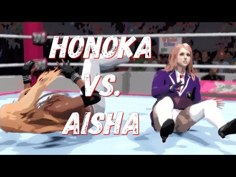 【WWE 2K22】 Honoka VS. Aisha  (TWW #34)
