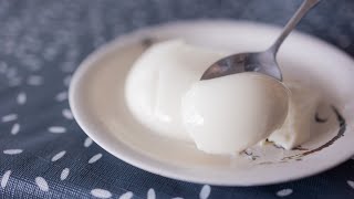 How To Make Super Soft And Jiggly Soy Milk Pudding #pudding #recipe