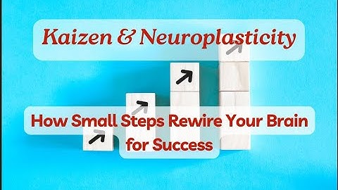 Kaizen & Neuroplasticity: How Small Steps Rewire Your Brain for Success