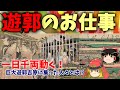 【歴史解説】ゆっくり大江戸９７ 遊郭のお仕事～一日千両動く！巨大遊郭吉原に集った人々とは？～【江戸時代】