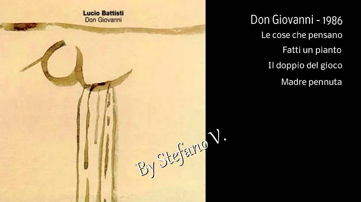 Lucio Battisti - Don Giovanni - 1986 - Full album