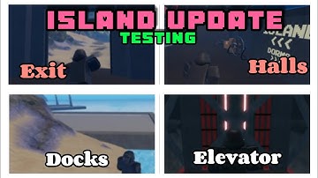 Island Update (Testing)- Squid Game X - Roblox - SGX - BucketGuy