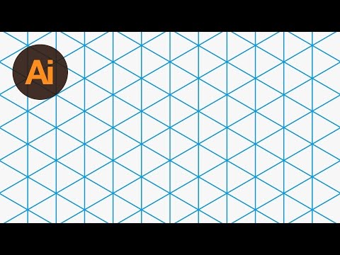 Video: How To Create An Isometric Mesh In Adobe Illustrator