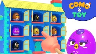 Como | Open Window 3 | Learn colors and words | Cartoon video for kids | Como Kids TV