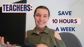 A HOW TO guide for teachers to SAVE you HOURS a week | Work SMARTER not harder | Use AI | CHATGPT