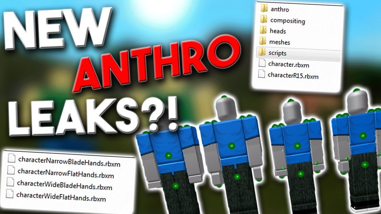 Roblox New Anthro Leaked Files - roblox data leak