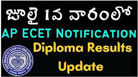 Diploma Results & AP ECET 2021 Update