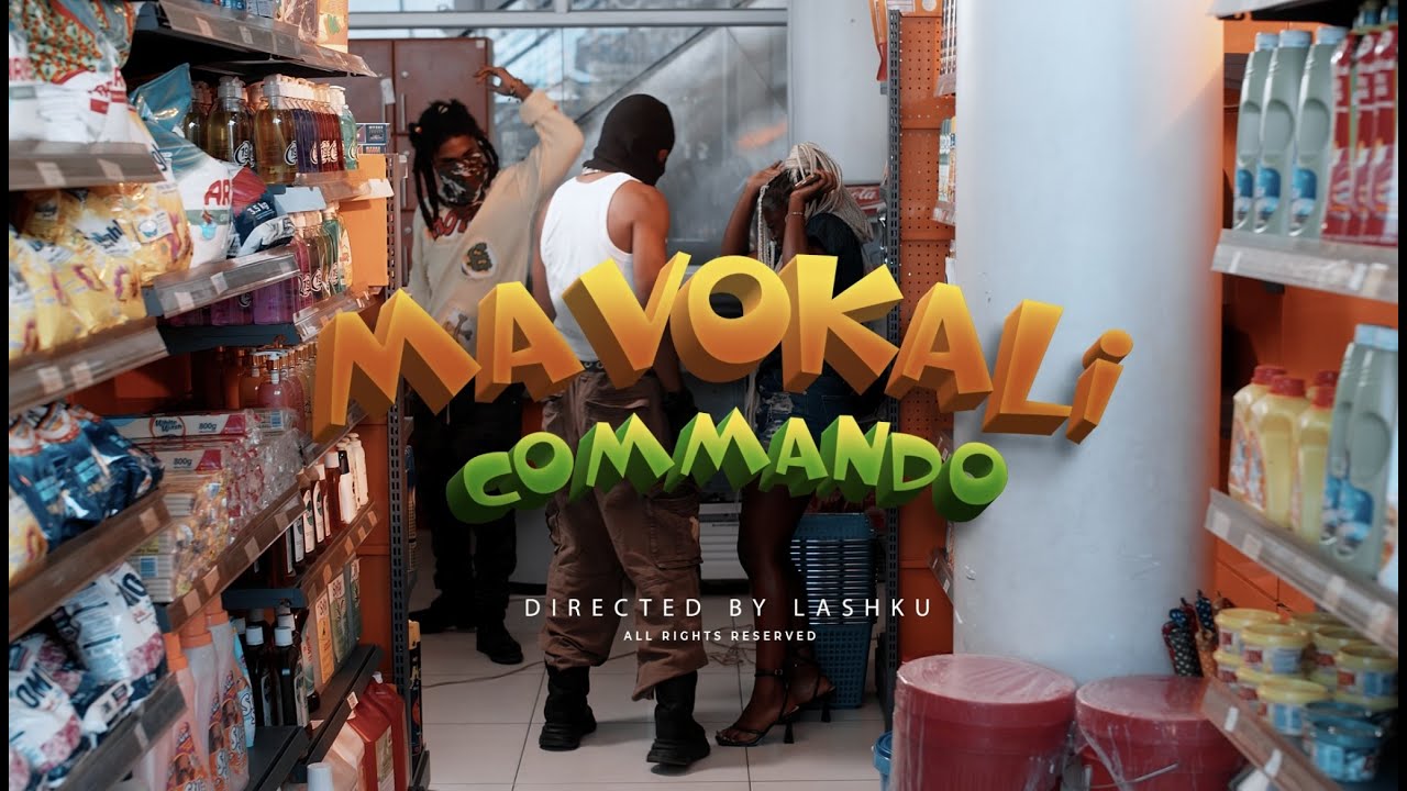 Mavokali   Commando  Official Music Video Mapopo