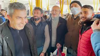 Kemal Kiliçdaroğlu, Eşi̇ Sayin Selvi̇ Kiliçdaroğlu İle Bi̇rli̇kte Pazar Alişveri̇şi̇ Yapti 21112021