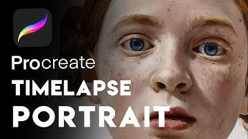 Procreate Portrait Timelapse IpadPro Sandy Sink