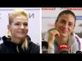 Darya Klishina Дарья Клишина 2017 2v Serbian open indoor Feb 18th feat  Ivana Spanovic HD