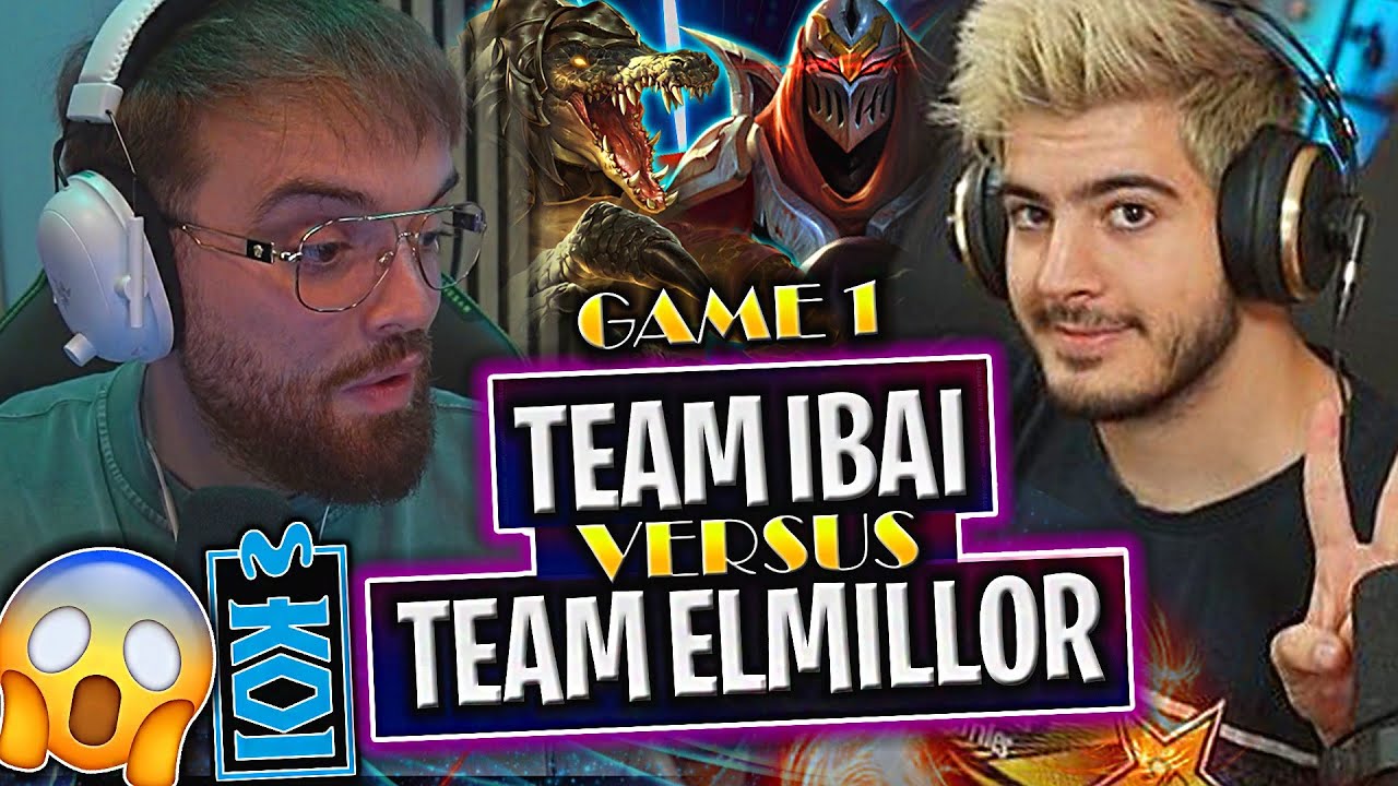 IBAI vs ELMILLOR SCRIMS GAME 1 😱 TEAM IBAI vs TEAM ELMILLOR RETO 24 HORAS LOL🔥