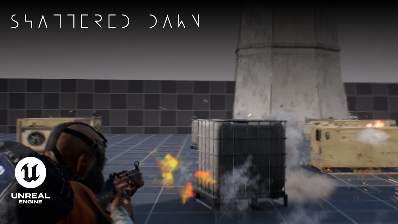 Shattered Dawn: Red Sky - Dev Diary 4 - AI Factions Combat Test