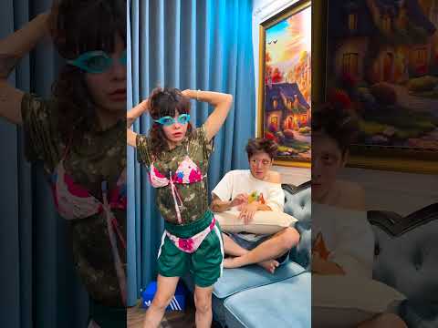 I saw her in his eyes👁️👙👁️ #shorts #funny