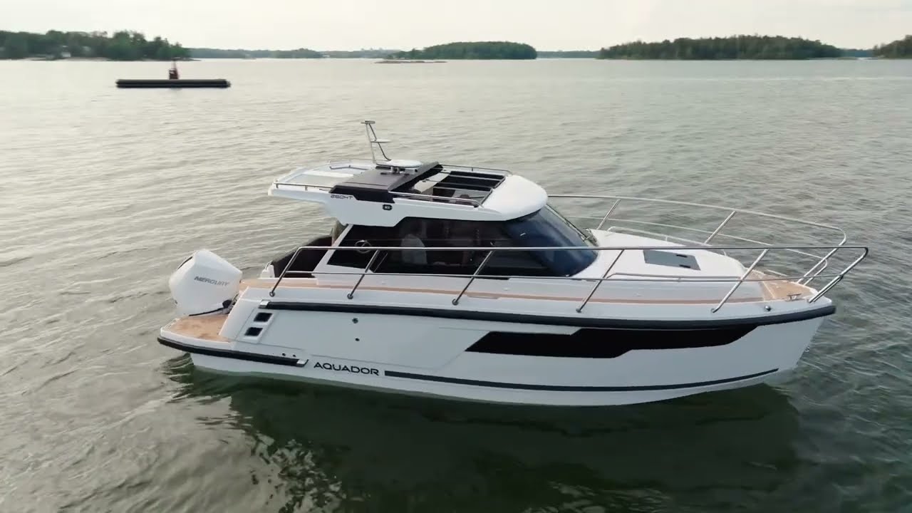 Aquador 250HT presentazione Scandinavian Boats Italia