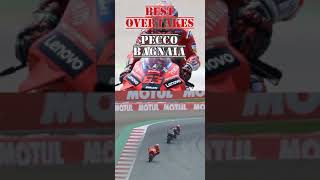 best overtakes PECCO BAGNAIA #ducati #shorts #storywa