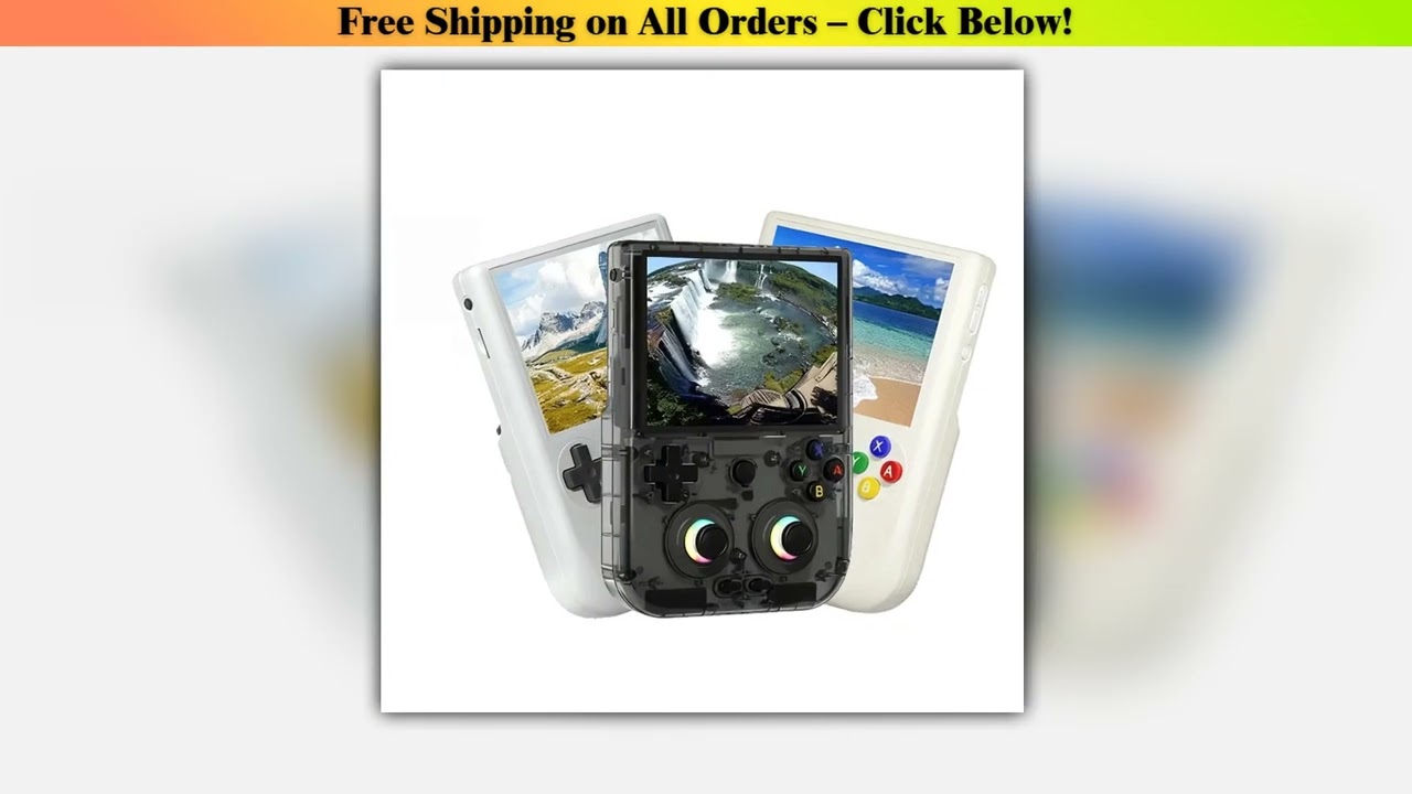 ANBERNIC RG406V Portable Retro Gaming Console - 4-inch IPS Multi-Touch Display, Android 13, 1080p