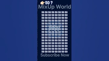 find 50 number ❓#shorts #viral #gk #viral #viralvideo #mixupeditz #quiz #facts