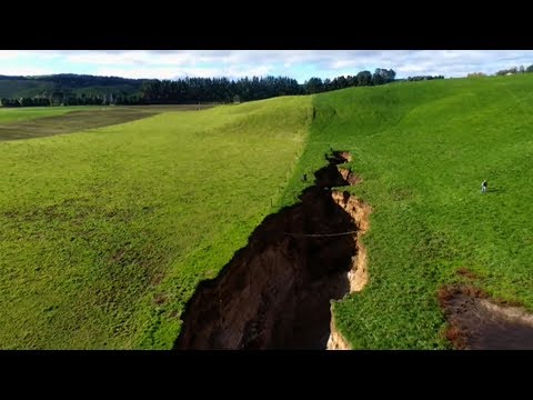 New Zealand sinkhole reveals glimpse into 60,000 years old volcano