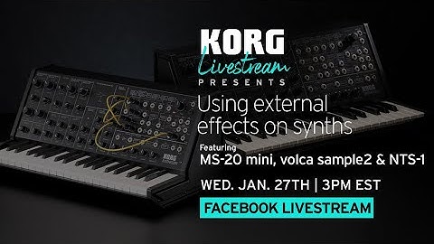 Using External Effects on Synths