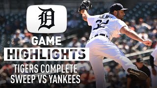 Game Highlights: Tigers Complete Sweep vs Yankees