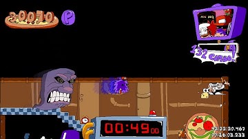 PT - LAP HELL - Pizza Pursuit - Crust Cove Lap 5 P Rank (Lunatic Mode) as Peppino