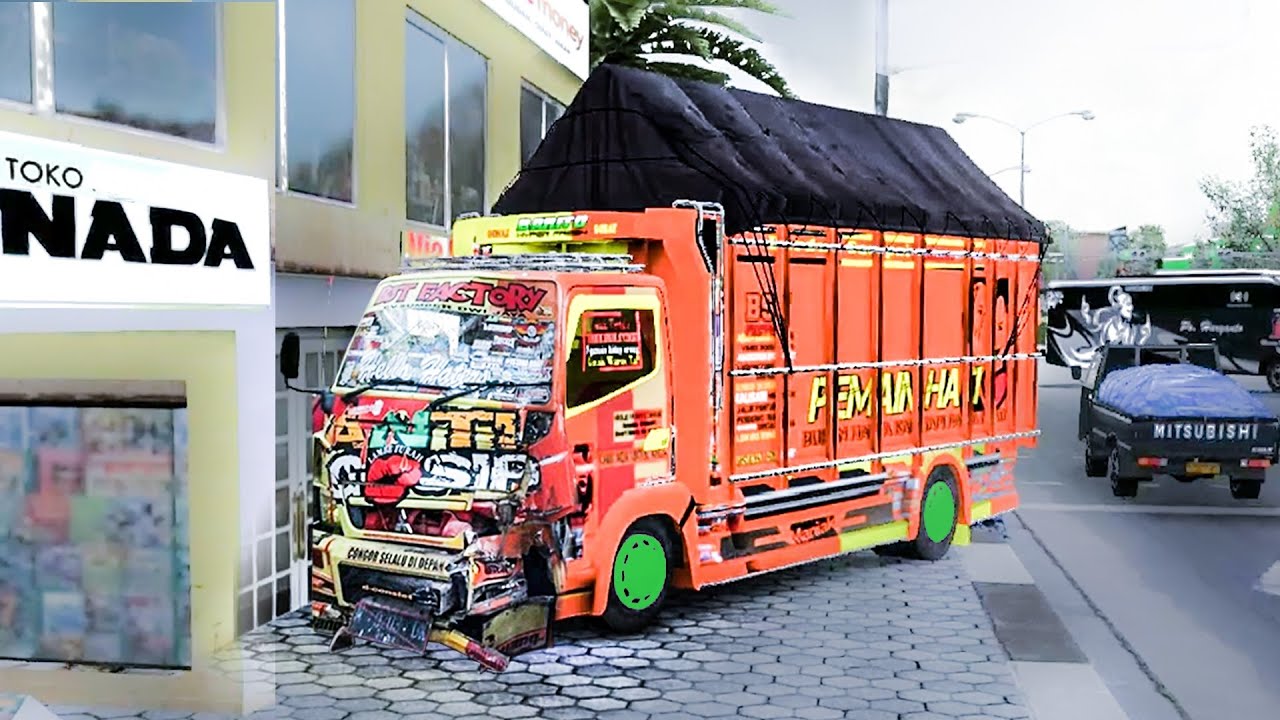 Gambar Truk Anti  Gosip  Hd livery truck anti gosip 