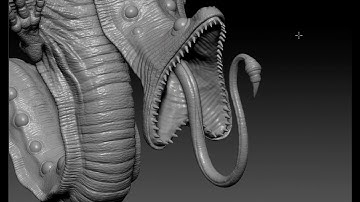 Using ZBrush’s Decimation Master.