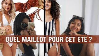 QUELS MAILLOTS DE BAIN POUR CET ETE ? • TENDANCES 2018