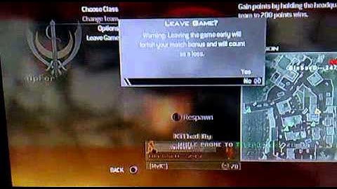 COD MW2 Modded / Hacked During Online Gameplay PS3