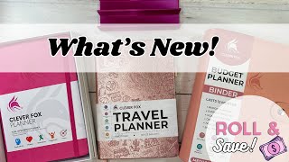 Roll & Save | Review of new items @cleverfoxplanners