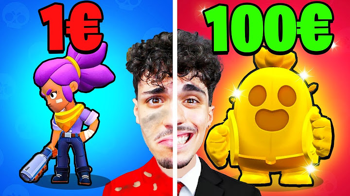 ACCOUNT da 1€ VS 100€ su BRAWL STARS!
