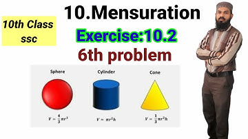 A sphere, a cylinder and a cone have same radius and same height the ratio of their volume.