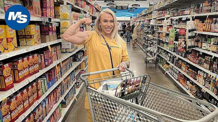 Grocery Shopping With  IFBB Figure Pros | Samantha...