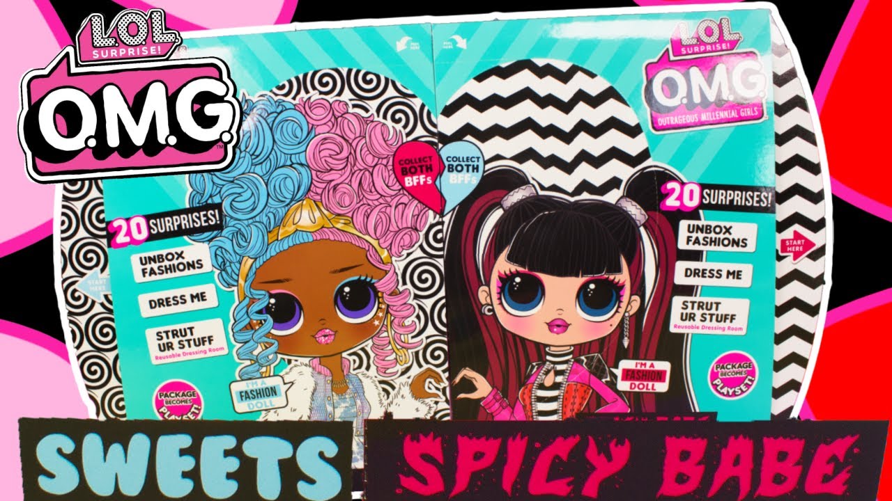 Omg Sugar & Spice Big Sisters Sweets & Spicey Babe Unboxing! - Youtube