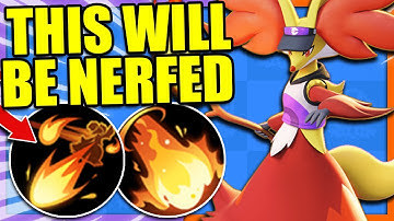 FLAME CHARGE DELPHOX IS WAY TOO BROKEN WITH BLUE BUFF | Pokemon Unite