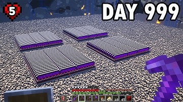 I Spent 1,000 DAYS Building FARMS in Hardcore Minecraft