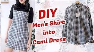 OLD shirts convert into the cami dress 