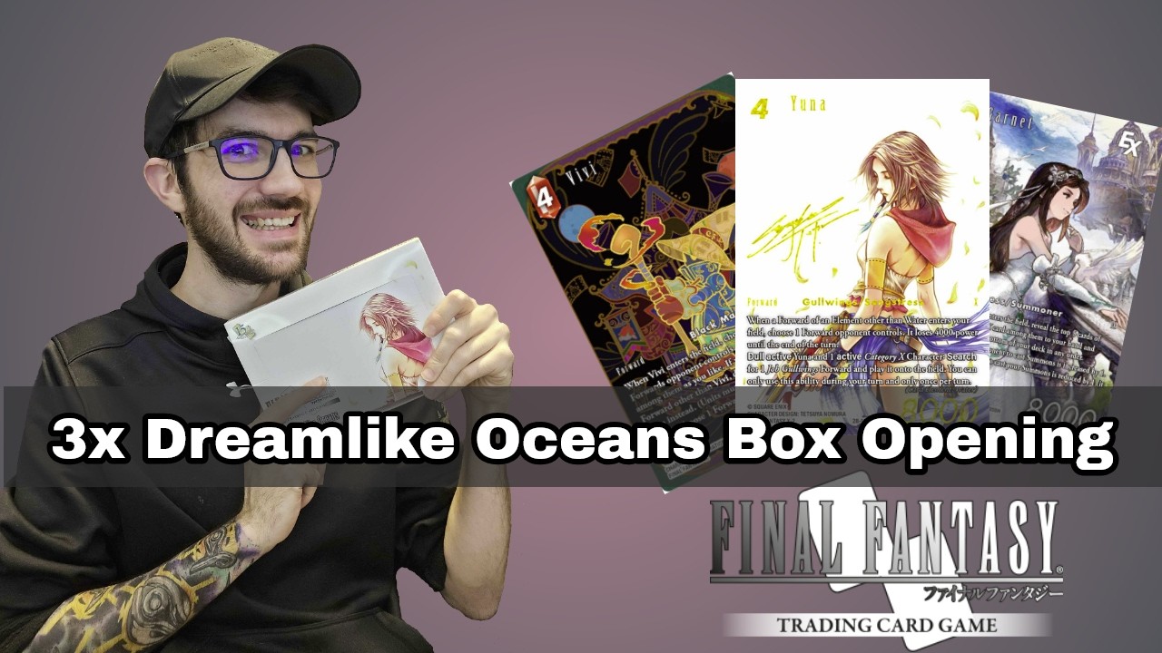 ファイナルファンタジーTCG 夢幻の海 未開封ボックス 2ボックス FF tcg