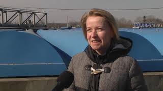 2020-03-26 г. Брест. Очистные сооружения ГП «Брестводоканал»: засорs. Новости на Буг-ТВ. #бугтв