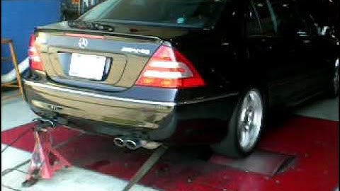 C55 AMG dyno run #2 (3rd gear)
