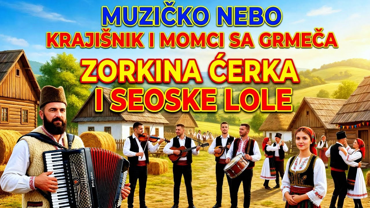 Krajišnik i Momci sa Grmeča - Zorkina Ćerka i Seoske Lole (Muzicko Nebo)